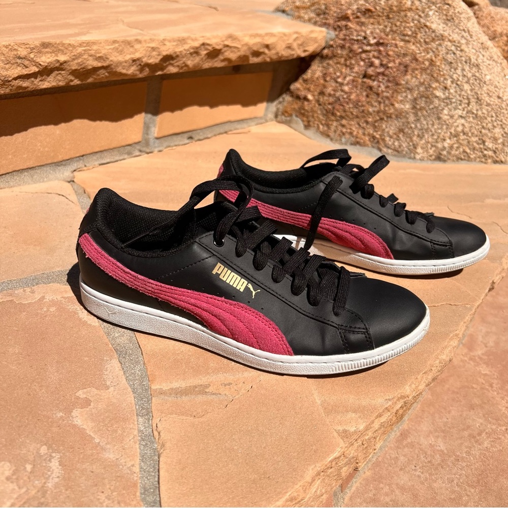 Puma Carina Ladies Sneakers 9 Black & Pink